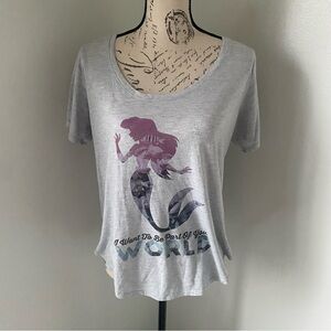 Disney The Little Mermaid Part Of Your World Ariel Junior's Collage T-Shirt